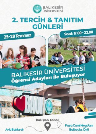 Balıkesir Üniversitesinden Tercih Yapacak Öğrencilere Destek